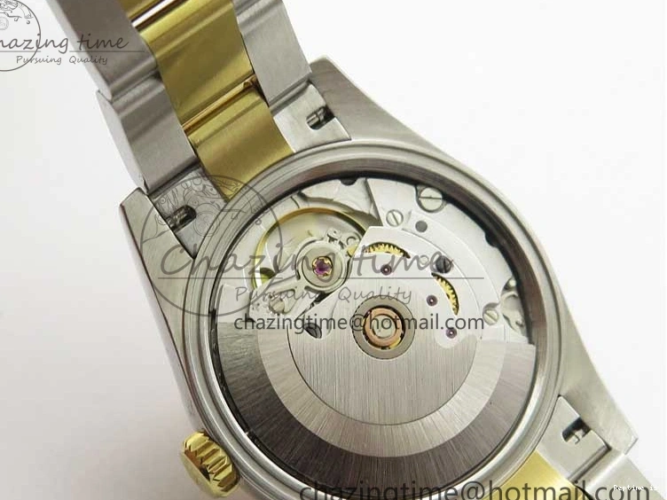0106 FashionForward Datejust 31mm 278273 SS YG BP Maker Best Edition Gray MOP Diamonds Dial on SS YG Oyster Bracelet 2720